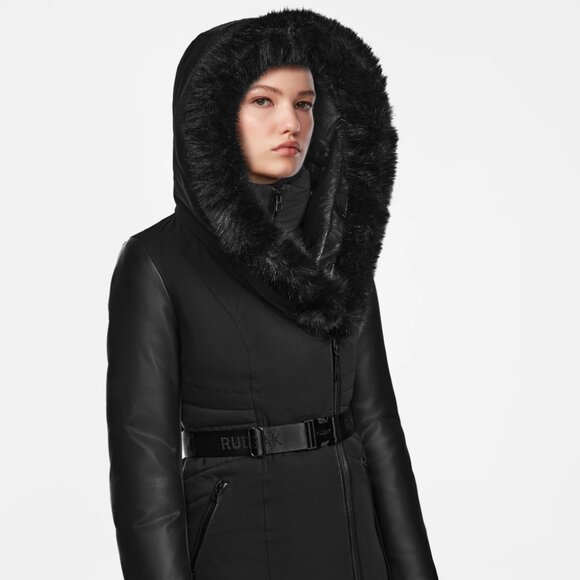 RUDSAK MISALA FITTED DOWN COAT SIZE M - Picture 7 of 7